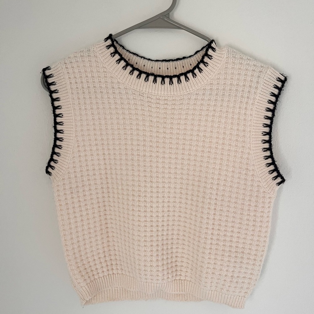 Altar'd State Whipstitch Sweater Vest